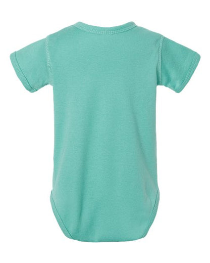 Rabbit Skins Infant Baby Rib Bodysuit 4400 Saltwater