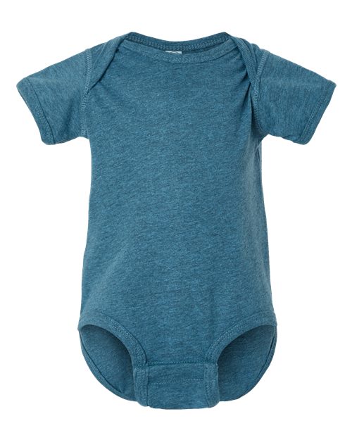 Rabbit Skins Infant Fine Jersey Bodysuit 4424 Bermuda Blackout