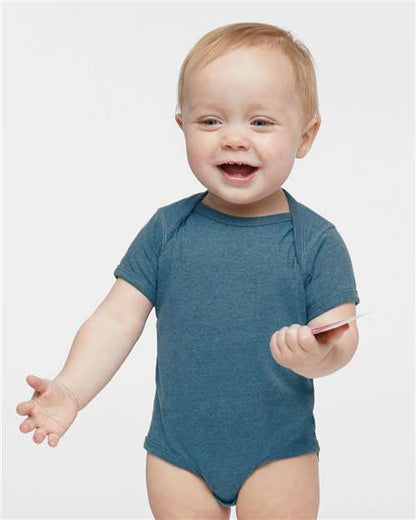 Rabbit Skins Infant Fine Jersey Bodysuit 4424 Bermuda Blackout