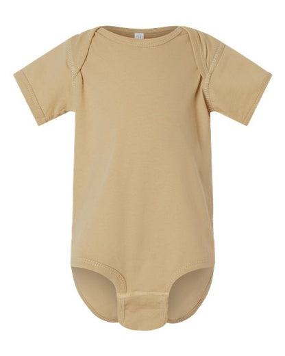 Rabbit Skins Infant Fine Jersey Bodysuit 4424 Latte