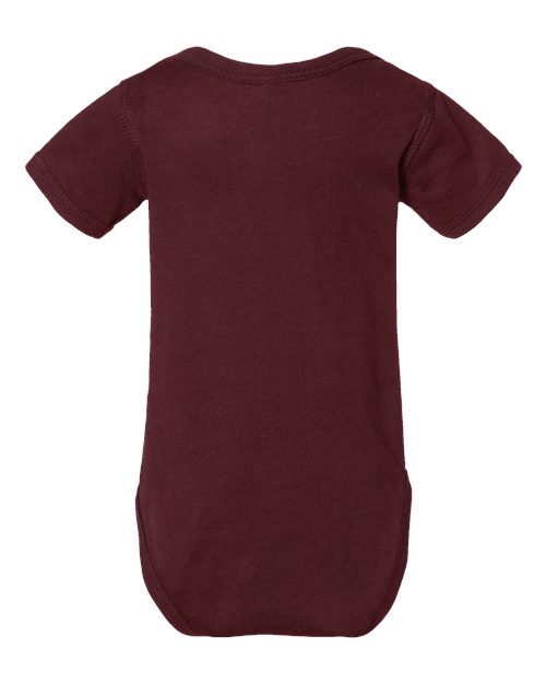 Rabbit Skins Infant Fine Jersey Bodysuit 4424 Maroon