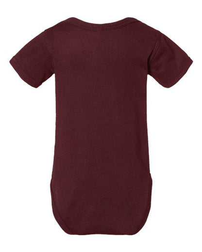 Rabbit Skins Infant Fine Jersey Bodysuit 4424 Maroon