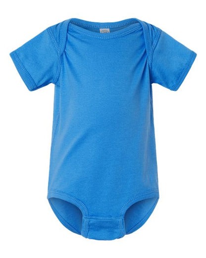 Rabbit Skins Infant Fine Jersey Bodysuit 4424 Tradewind