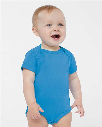 Rabbit Skins Infant Fine Jersey Bodysuit 4424 Tradewind