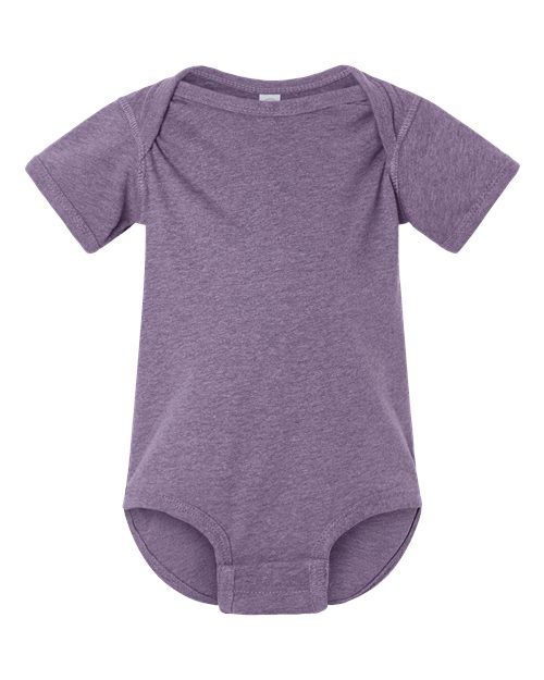 Rabbit Skins Infant Fine Jersey Bodysuit 4424 Wisteria Blackout