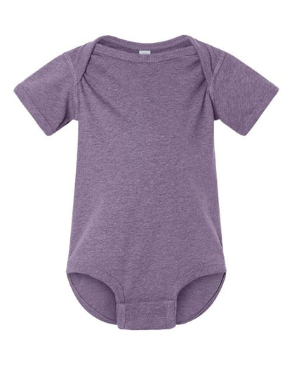 Rabbit Skins Infant Fine Jersey Bodysuit 4424 Wisteria Blackout