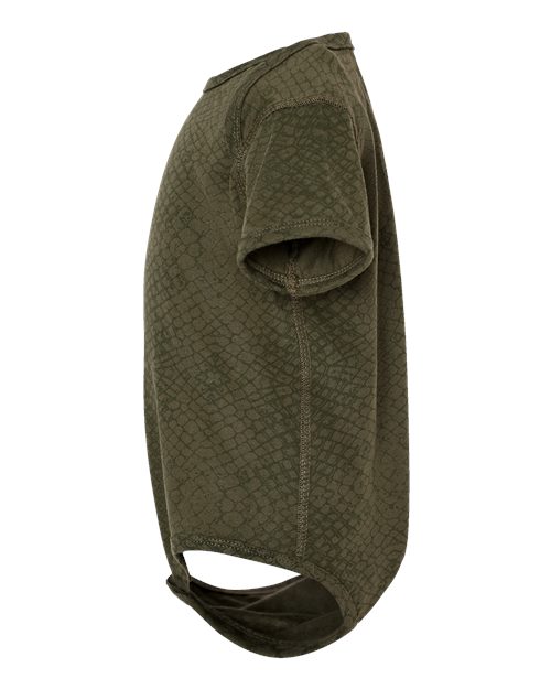 Rabbit Skins Infant Fine Jersey Bodysuit 4424 Green Reptile