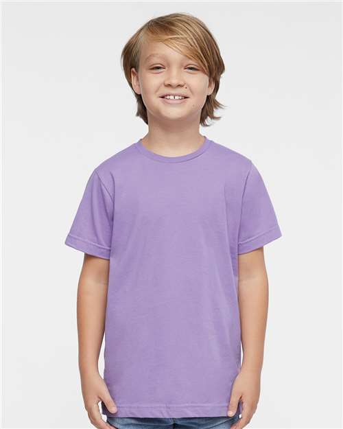 LAT Youth Fine Jersey Tee 6101 Lavender