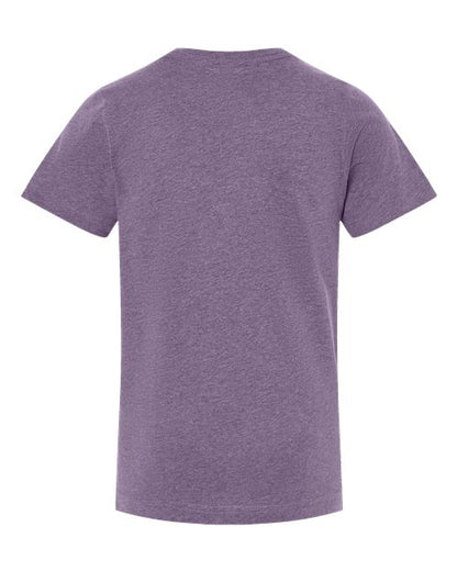LAT Youth Fine Jersey Tee 6101 Wisteria Blackout