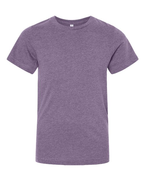 LAT Youth Fine Jersey Tee 6101 Wisteria Blackout