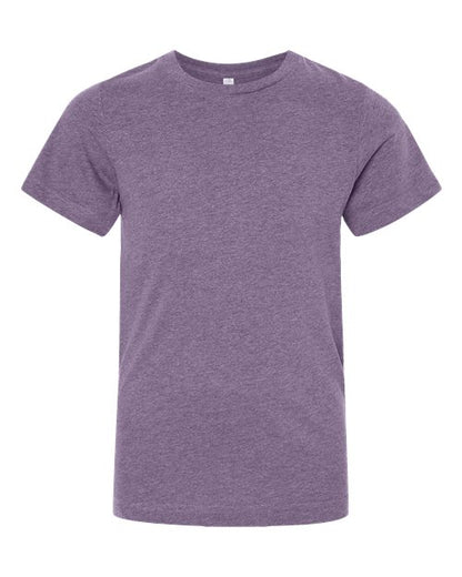LAT Youth Fine Jersey Tee 6101 Wisteria Blackout