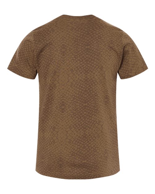 LAT Youth Fine Jersey Tee 6101 Brown Reptile