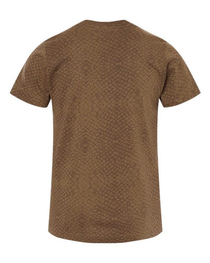 LAT Youth Fine Jersey Tee 6101 Brown Reptile