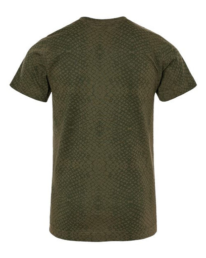 LAT Youth Fine Jersey Tee 6101 Green Reptile