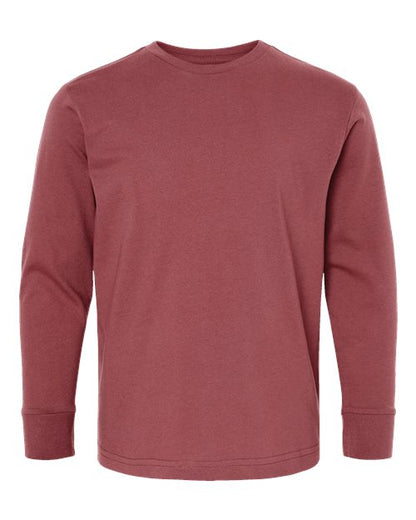 LAT Youth Fine Jersey Long Sleeve Tee 6201 Rouge