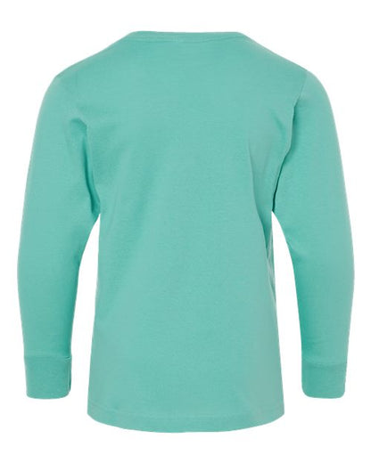 LAT Youth Fine Jersey Long Sleeve Tee 6201 Saltwater