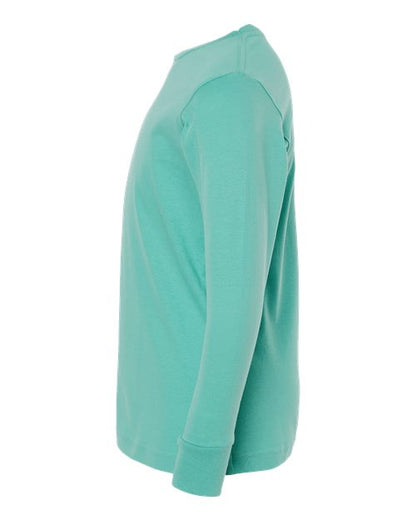 LAT Youth Fine Jersey Long Sleeve Tee 6201 Saltwater