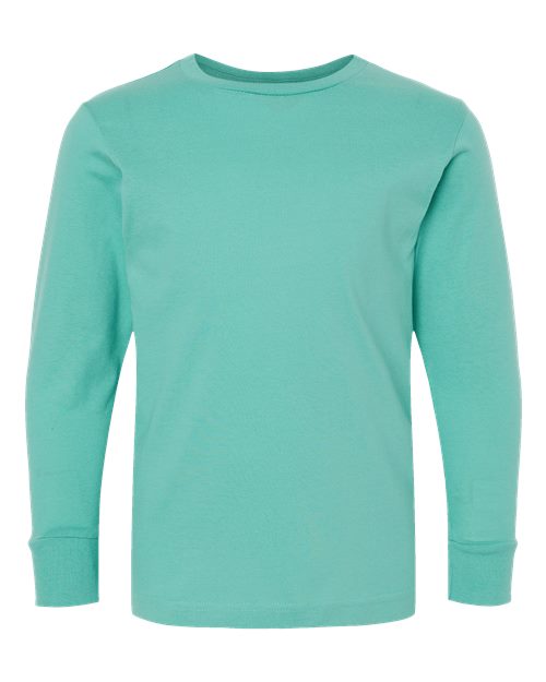 LAT Youth Fine Jersey Long Sleeve Tee 6201 Saltwater