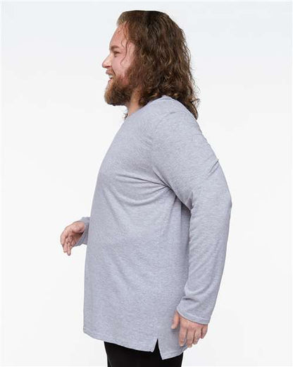 LAT Fine Jersey Long Sleeve Tee 6918 Heather
