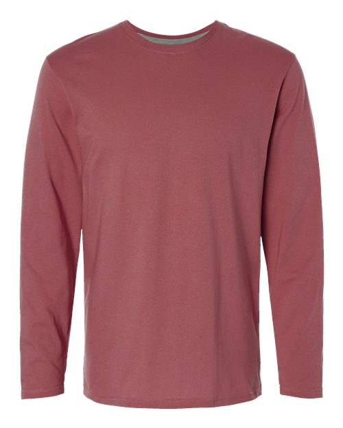 LAT Fine Jersey Long Sleeve Tee 6918 Rouge