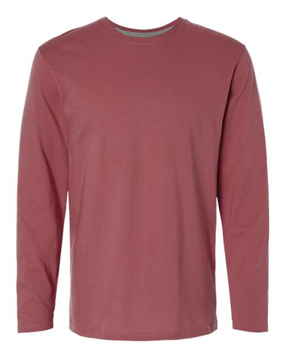 LAT Fine Jersey Long Sleeve Tee 6918 Rouge