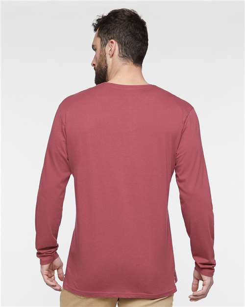 LAT Fine Jersey Long Sleeve Tee 6918 Rouge
