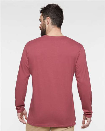 LAT Fine Jersey Long Sleeve Tee 6918 Rouge