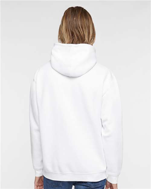 LAT Elevated Fleece Basic Hoodie 6926 White