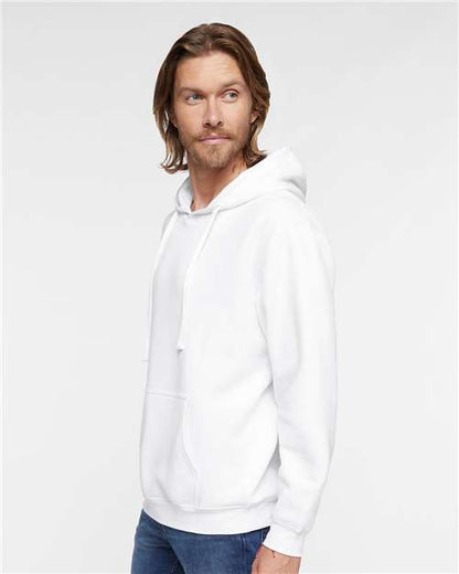 LAT Elevated Fleece Basic Hoodie 6926 White