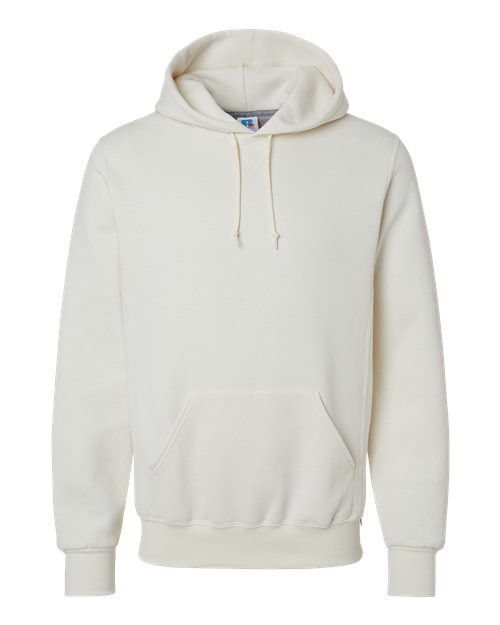 Russell Athletic Dri Power® Hooded Sweatshirt 695HBM Vintage White Custom Embroidered Business Logo