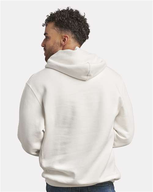 Russell Athletic Dri Power® Hooded Sweatshirt 695HBM Vintage White Custom Embroidered Business Logo