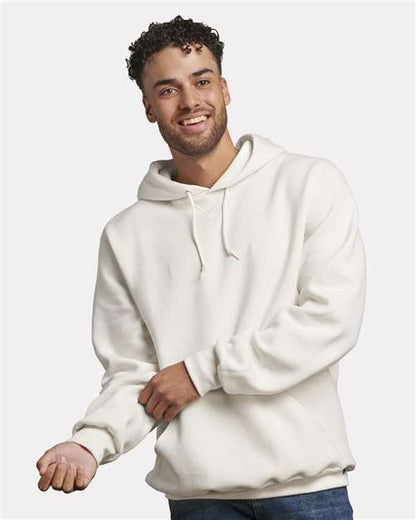 Custom Embroidered  Russell Athletic Dri Power® Hooded Sweatshirt 695HBM Vintage White