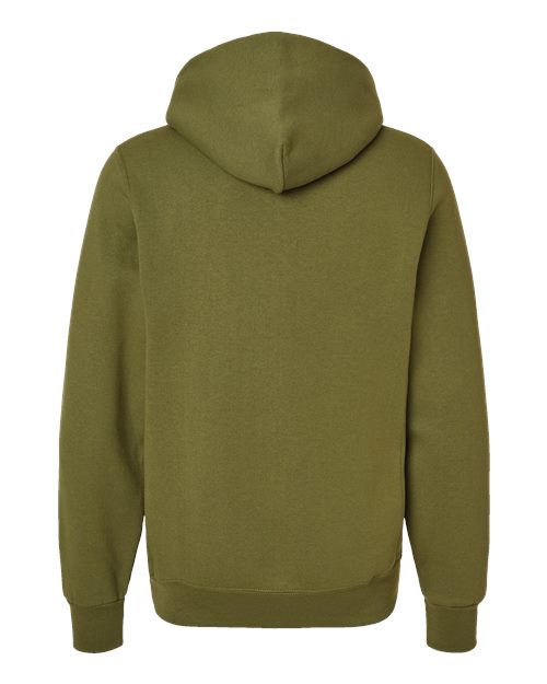 Russell Athletic Dri Power® Hooded Sweatshirt 695HBM Dark Green Custom Embroidered Business Logo