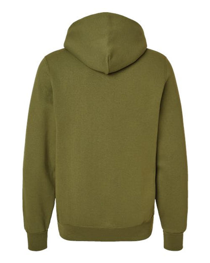Russell Athletic Dri Power® Hooded Sweatshirt 695HBM Green Moss Custom Embroidered Business Logo