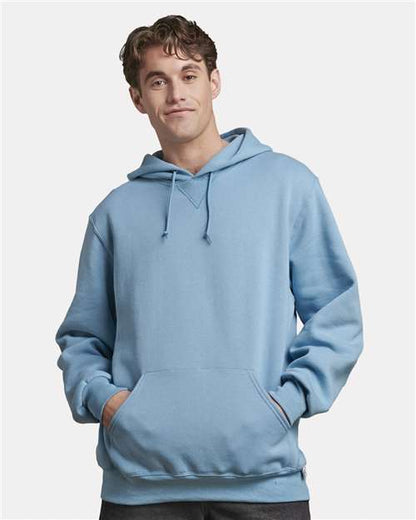 Russell Athletic Dri Power® Hooded Sweatshirt 695HBM Arctic Blue Custom Embroidered Business Logo