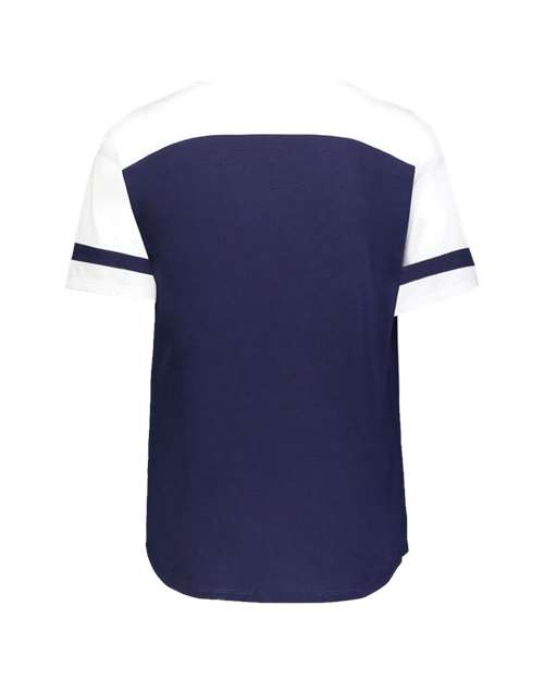 Augusta Sportswear Women's Triblend Fanatic 2.0 V-Neck T-Shirt 2914