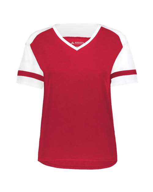 Augusta Sportswear Women's Triblend Fanatic 2.0 V-Neck T-Shirt 2914