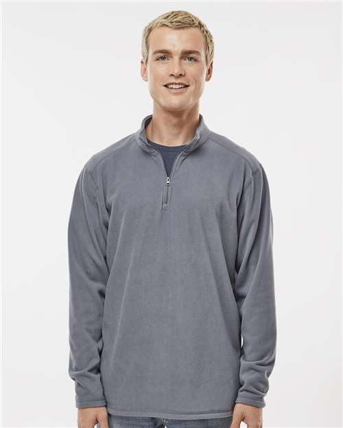 Custom Embroidered  Augusta Sportswear Eco Revive™ Micro-Lite Fleece Quarter-Zip Pullover 6863  