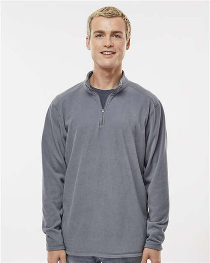 Custom Embroidered  Augusta Sportswear Eco Revive™ Micro-Lite Fleece Quarter-Zip Pullover 6863  