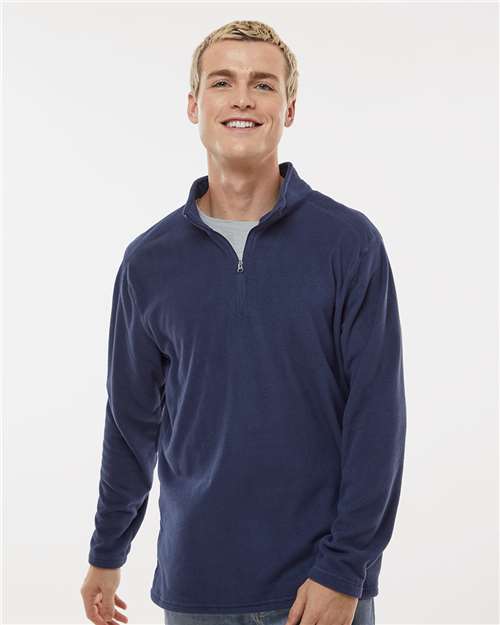 Custom Embroidered  Augusta Sportswear Eco Revive™ Micro-Lite Fleece Quarter-Zip Pullover 6863  