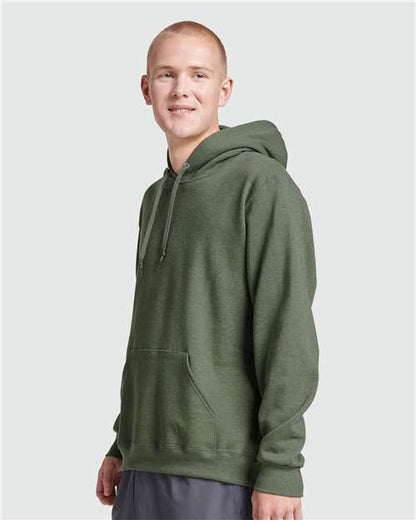 JERZEES Eco™ Premium Blend Ring-Spun Hooded Sweatshirt 700MR Custom Embroidered Business Logo