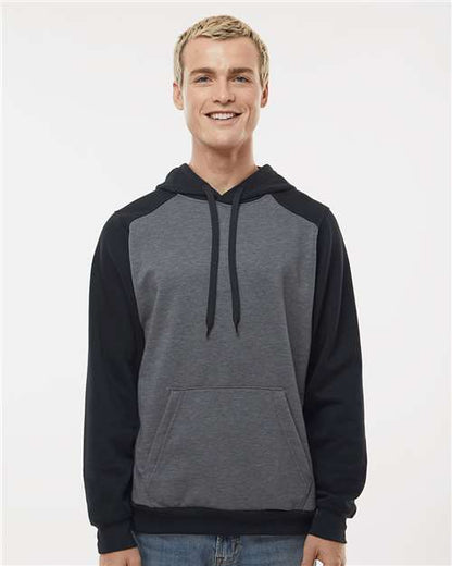 Custom Embroidered  Augusta Sportswear Eco Revive™ Three-Season Triblend Fleece Hooded Sweatshirt 6865  