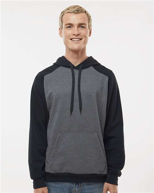 Custom Embroidered  Augusta Sportswear Eco Revive™ Three-Season Triblend Fleece Hooded Sweatshirt 6865  