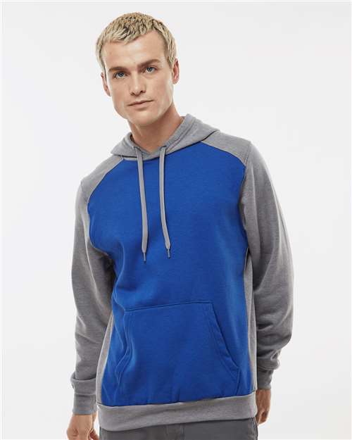 Custom Embroidered  Augusta Sportswear Eco Revive™ Three-Season Triblend Fleece Hooded Sweatshirt 6865  