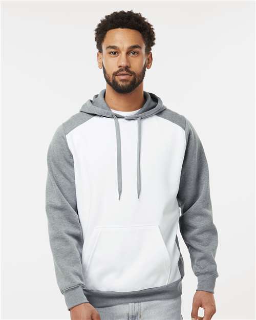 Custom Embroidered  Augusta Sportswear Eco Revive™ Three-Season Triblend Fleece Hooded Sweatshirt 6865  