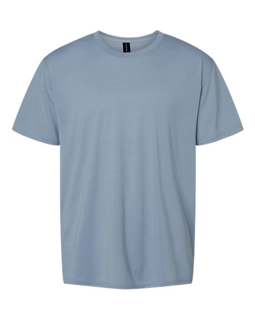 Gildan Performance® T-Shirt 42000 Sport Grey Custom Embroidered Business Logo