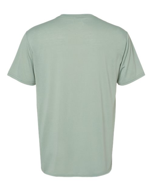 Gildan Performance® T-Shirt 42000 Sage Custom Embroidered Business Logo