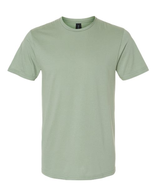 Gildan Softstyle® T-Shirt 64000 Sage Custom Embroidered Business Logo