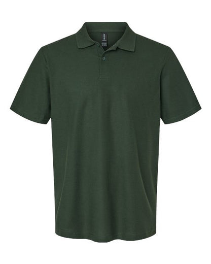 Gildan Softstyle® Adult Pique Polo 64800 Custom Embroidered Business Logo