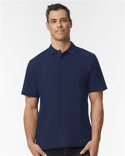 Gildan Softstyle® Adult Pique Polo 64800 Custom Embroidered Business Logo